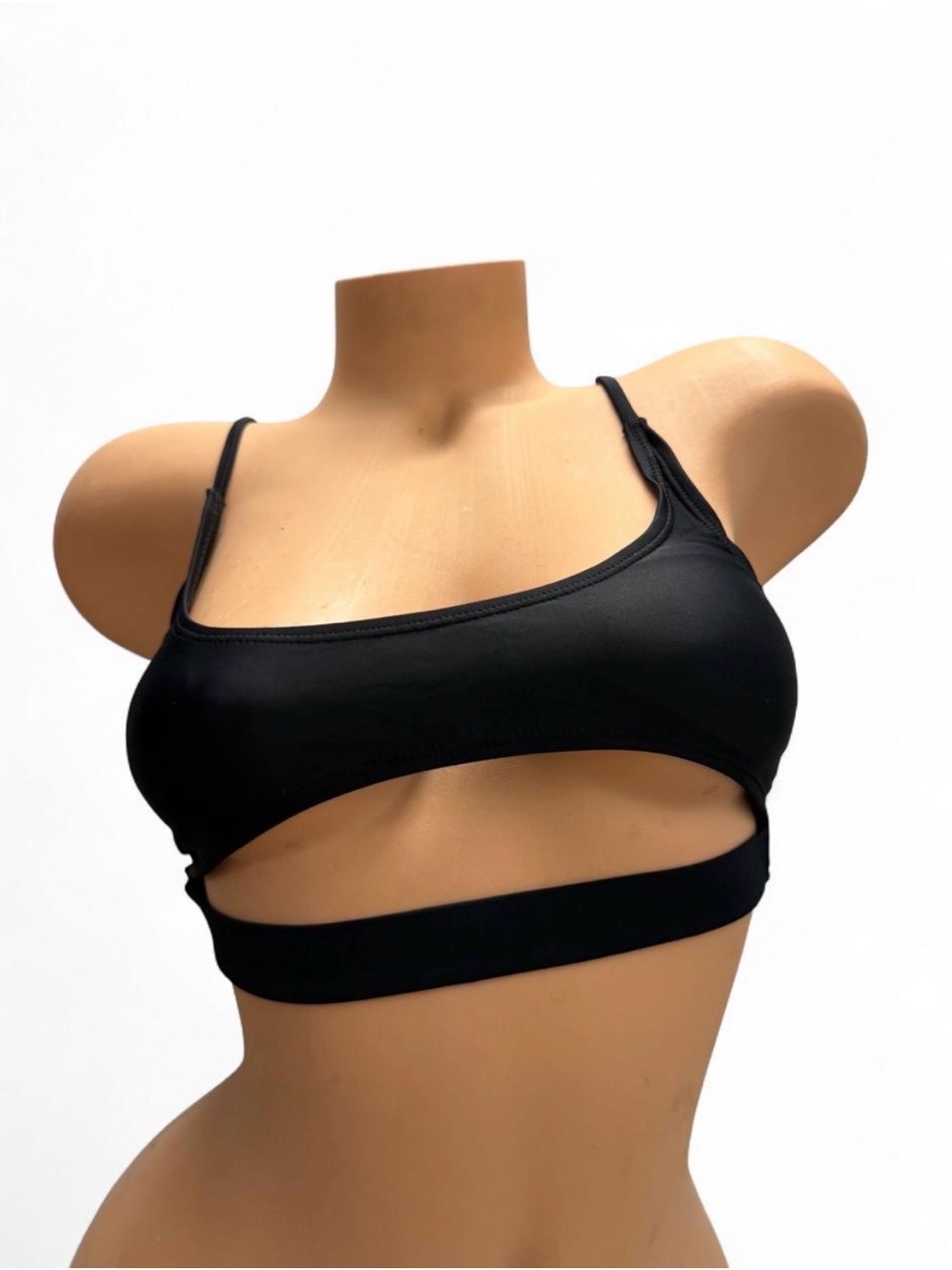 Black Cutout Bralette Top - Women Intimates & Sleepwear
